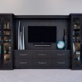 ronyak residence built in entertainment